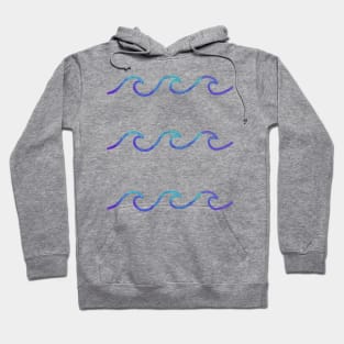 3 Little Waves Hoodie